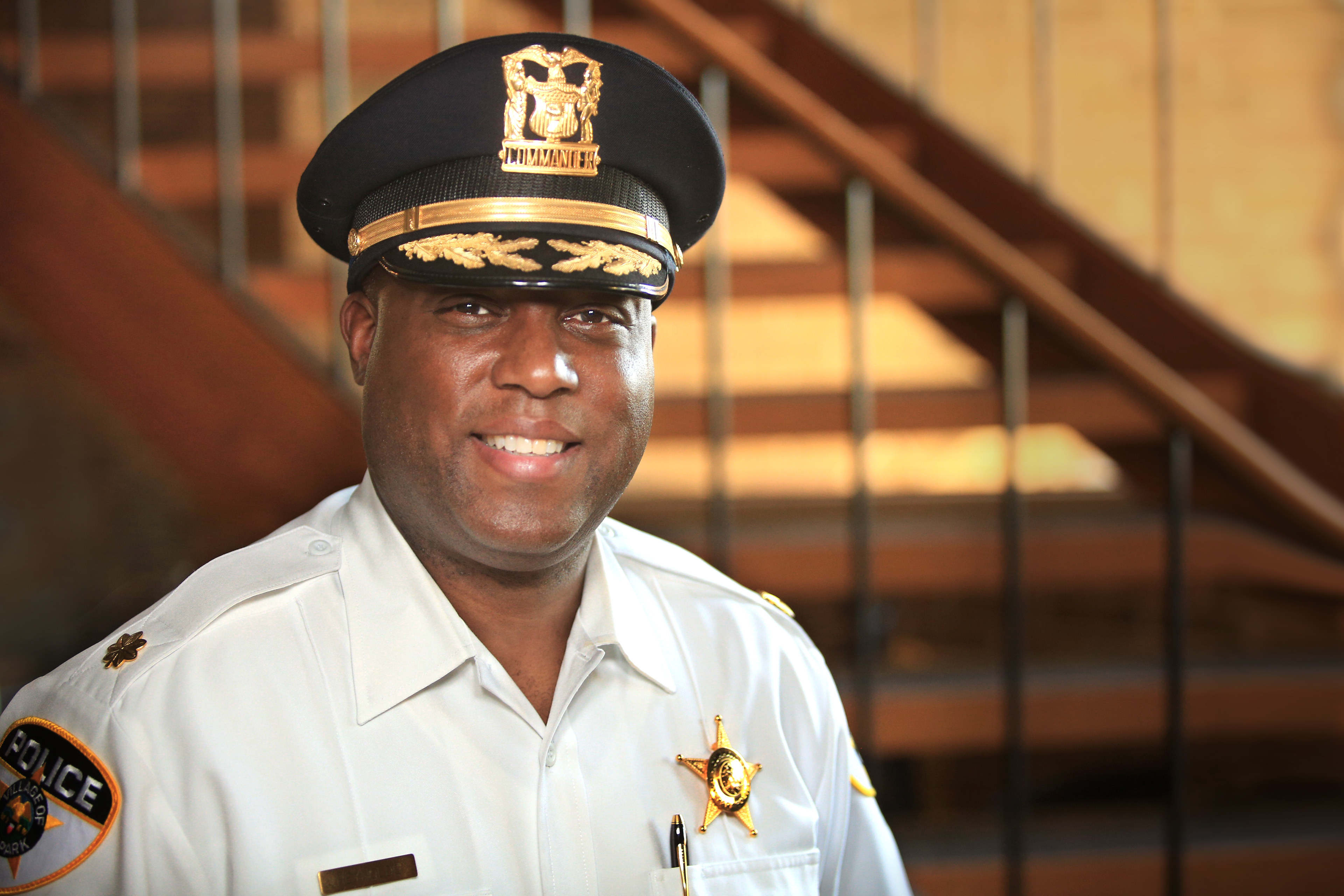 Photograph of Oak Park Deputy Chief LaDon Reynolds