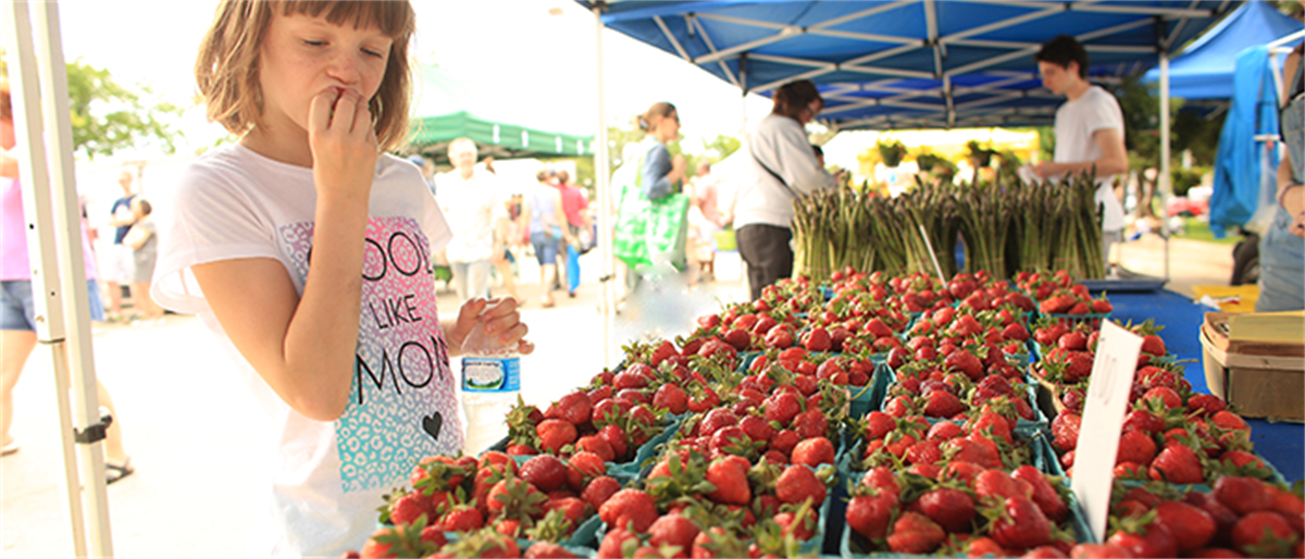 Oak Park Farmers' Market in Oak Park