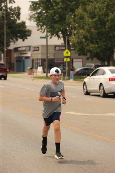 Cycle Across Illinois Liam run