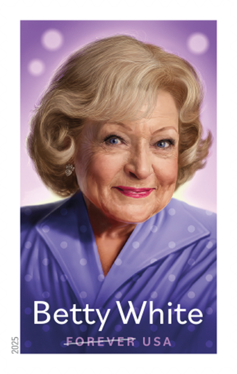 Betty White stamp