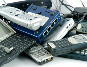 Electronic recycling items