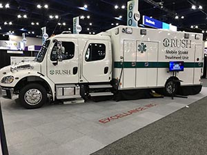 photo of Rush Oak Park Hospital mobile stroke unit